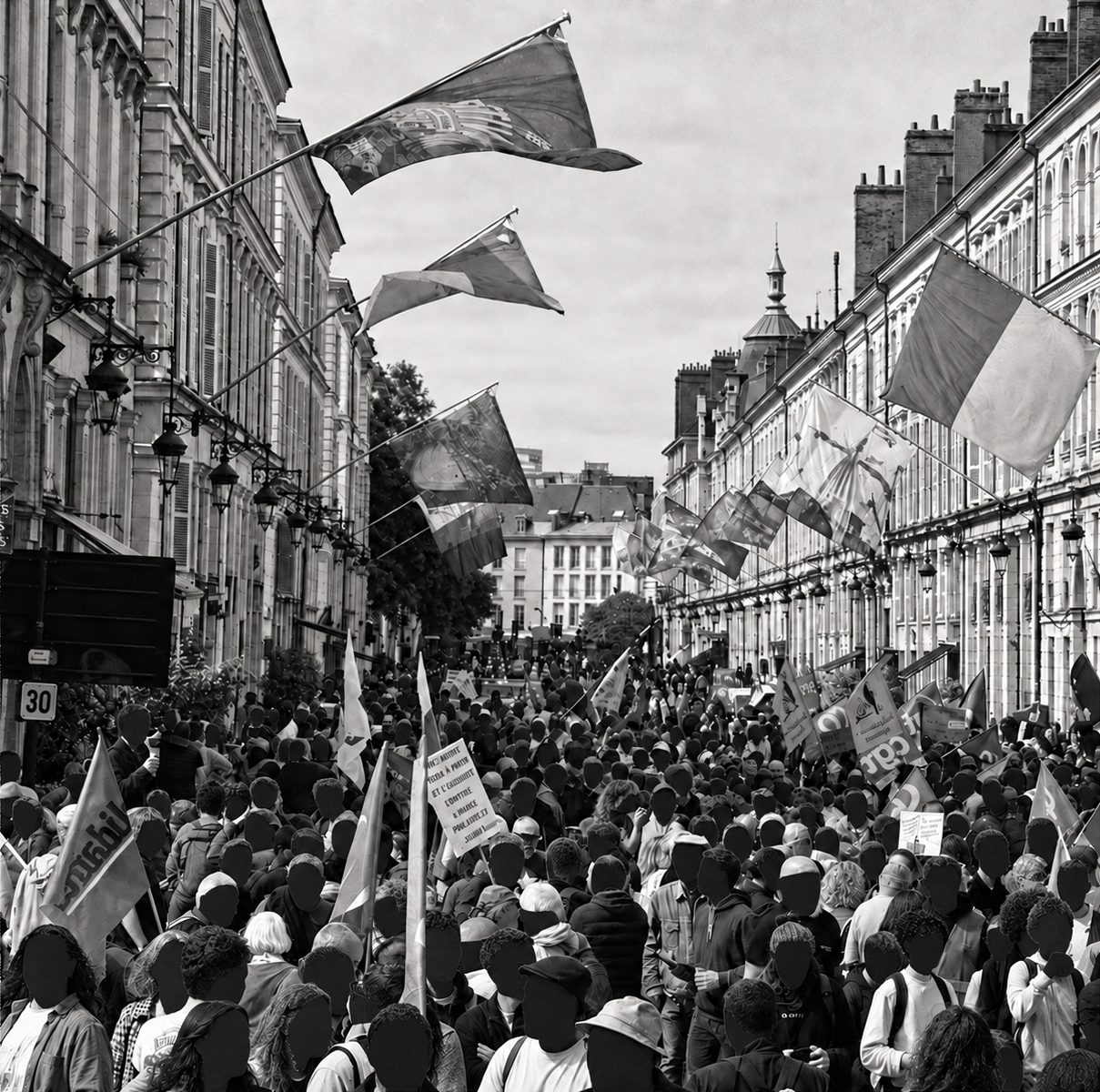 Affiche de la mobilisation contre l'extrême droite du 24 octobre 2026 au Campo Santo d'Orléans